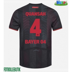 Bayer Leverkusen Jarell Quansah #4 Hemmatröja 2025-26 Kortärmad